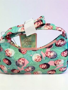 The Golden Girls Mini Shoulder Bag in Pink & Mint